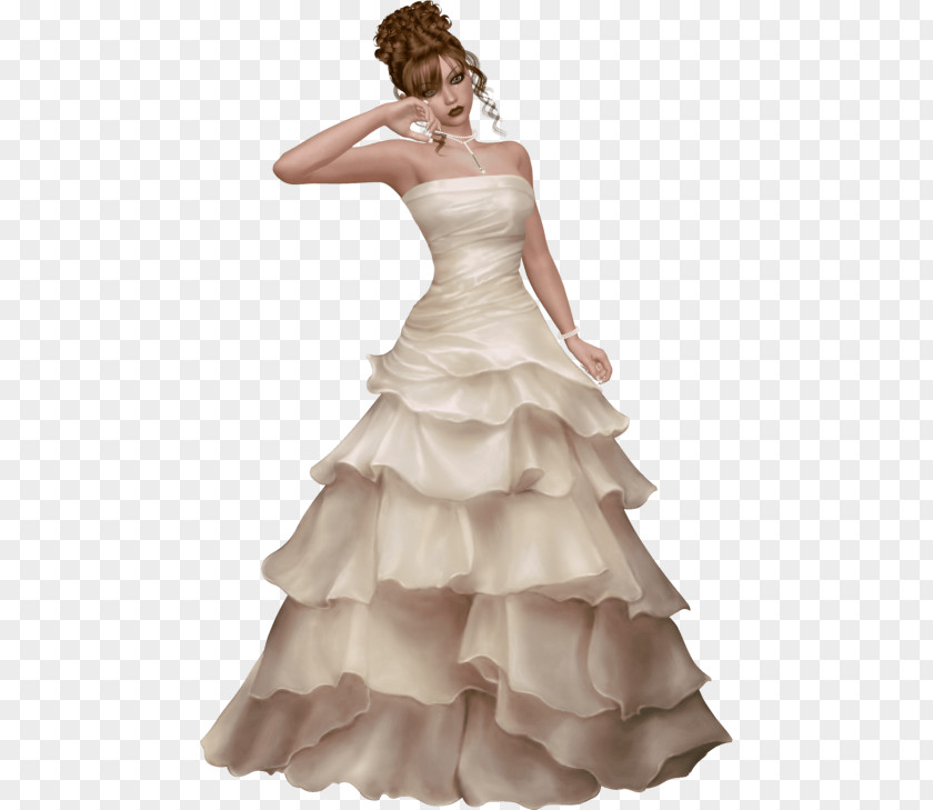 Bride Wedding Dress Transparency Clip Art PNG