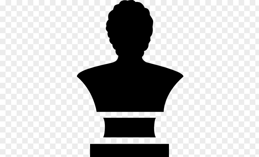 Bust Sculpture Statue Icon PNG