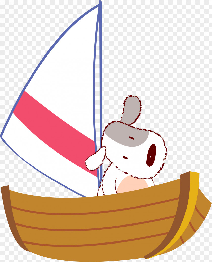 Dog Puppy Boat Clip Art PNG