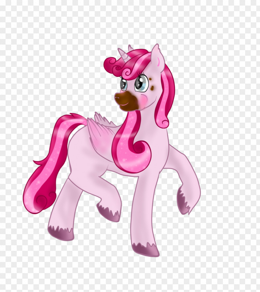 Horse Figurine Pink M Character Fiction PNG