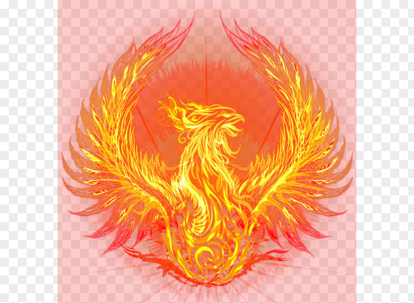 Phoenix Wings Flame Fenghuang PNG