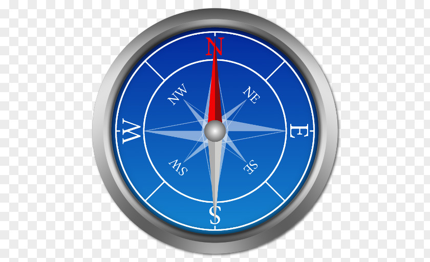 Compass Microsoft Azure Clock PNG