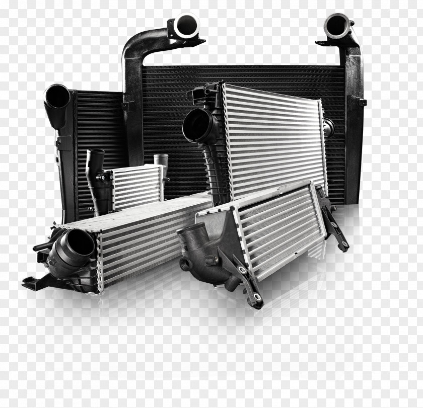 Radiator Car Intercooler Engine Heat Exchanger PNG