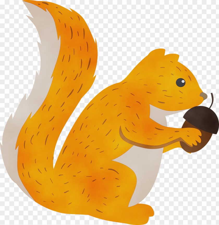 Squirrel Animal Figure Cartoon Tail Eurasian Red PNG