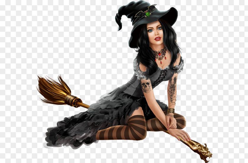 Witch Woman Clip Art PNG