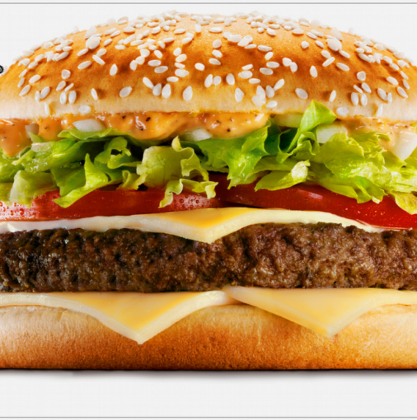 Bacon Big N' Tasty Hamburger Fast Food Cheeseburger McDonald's Quarter Pounder PNG