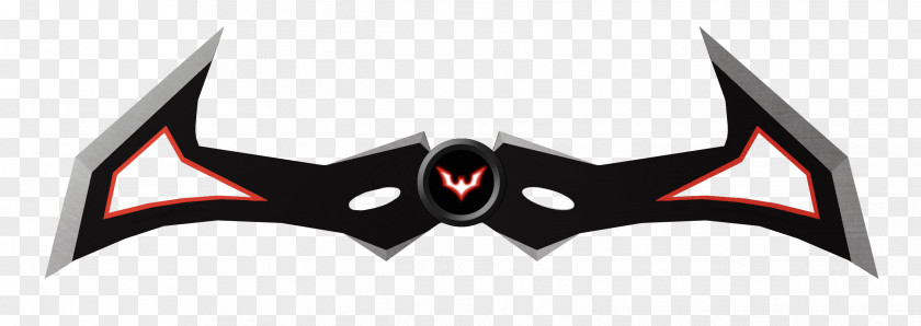 Batarang Symbol Polycount PNG