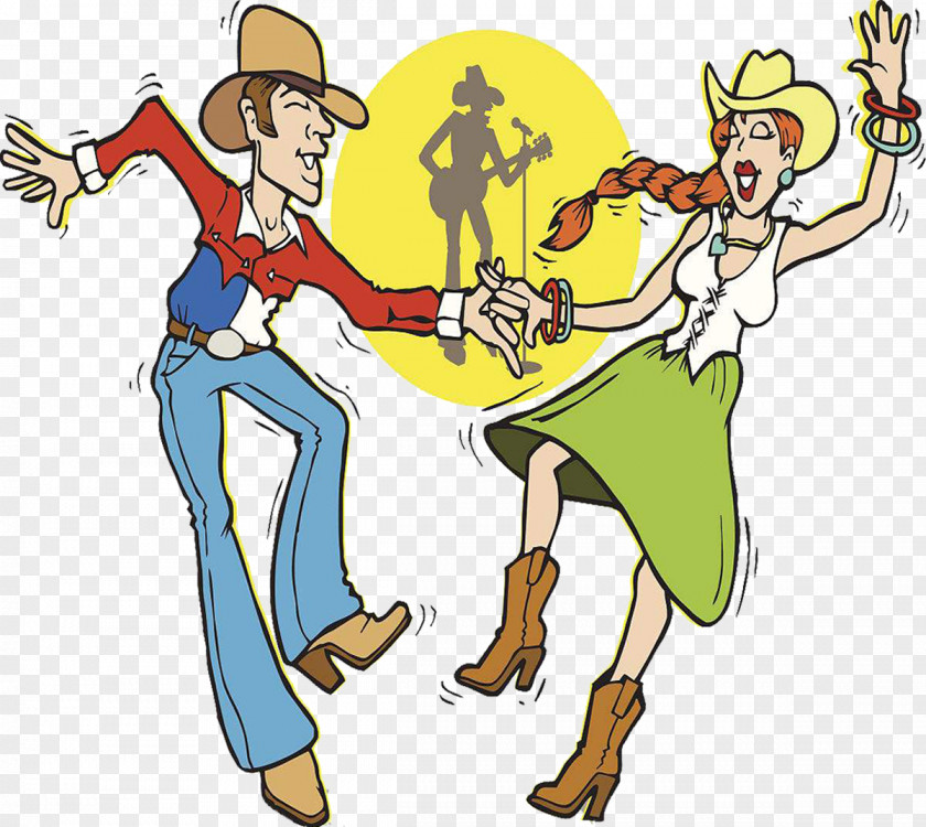 Country-western Dance Country Music PNG dance music , Carnival floor clipart PNG