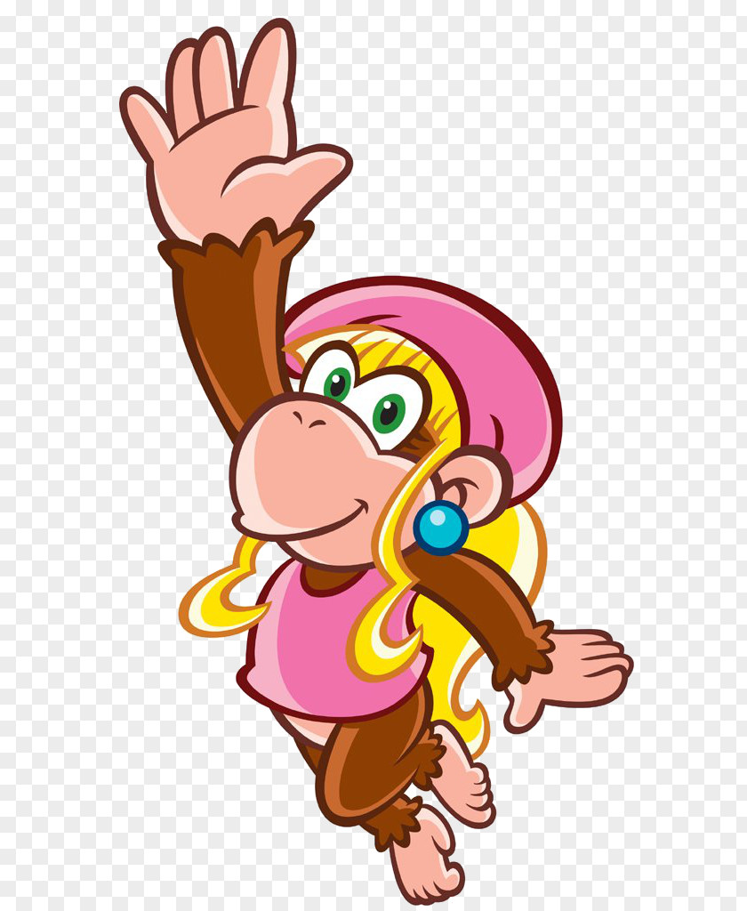 Dixie Donkey Kong Country 3: Kong's Double Trouble! 2: Diddy's Quest DK: King Of Swing Diddy Racing PNG