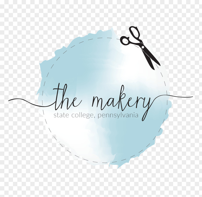 Hand-painted Food Material The Makery Logo State College Brand Artist PNG