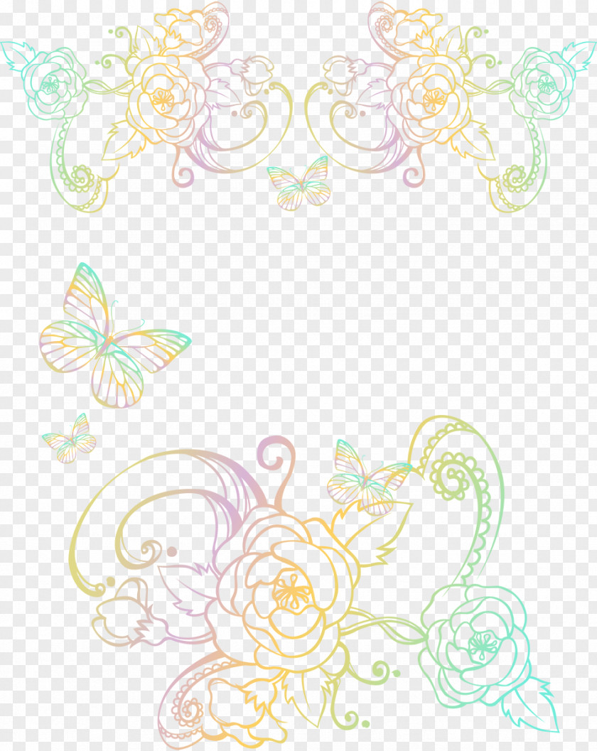 Lace Vector Motif PNG