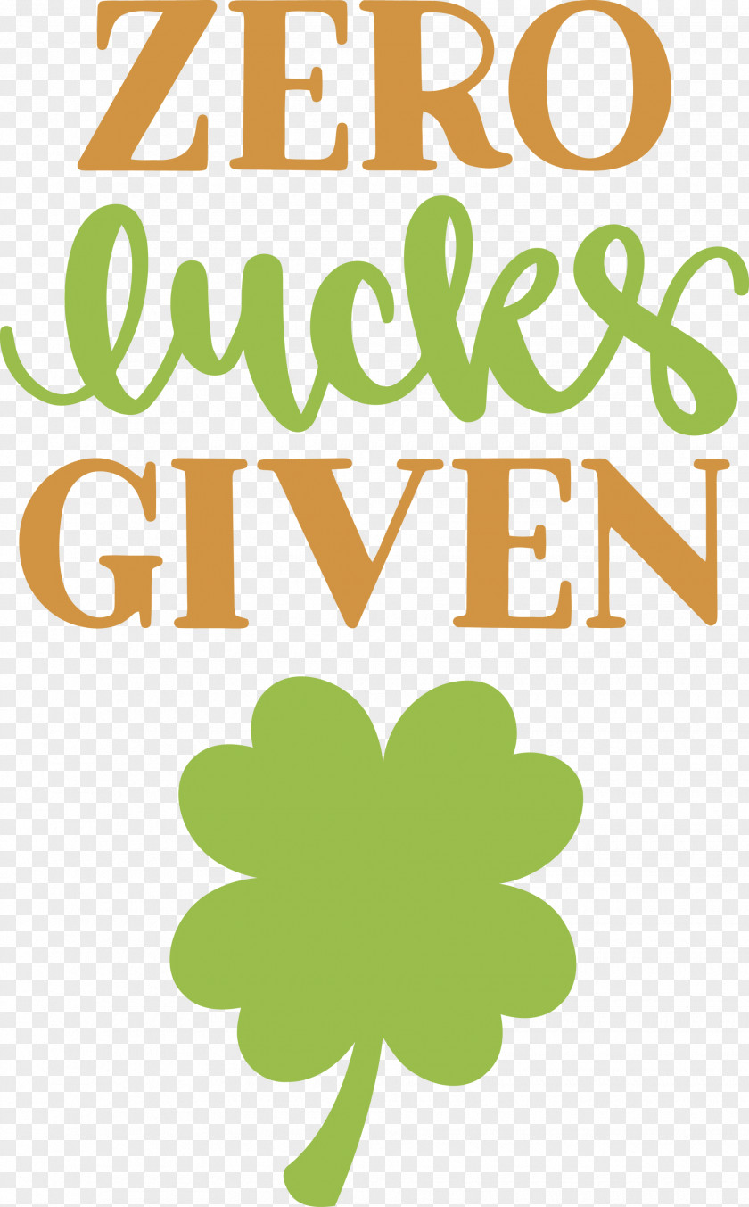 Zero Lucks Given Lucky Saint Patrick PNG