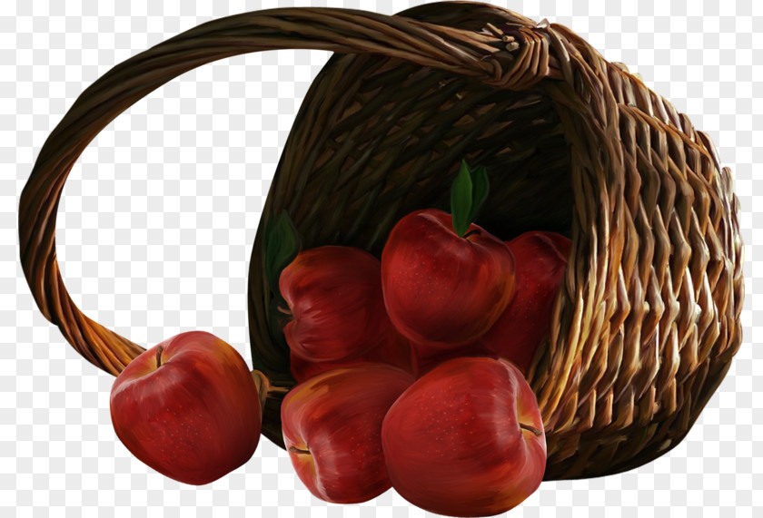 Basket Of Fruit Apple Clip Art PNG