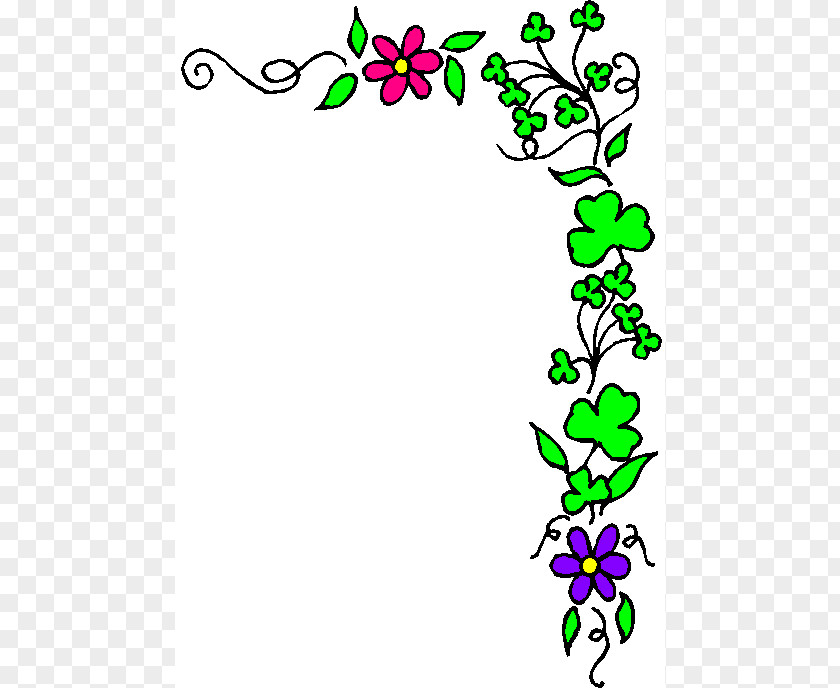 Boarder Art Saint Patricks Day Greeting Clip PNG