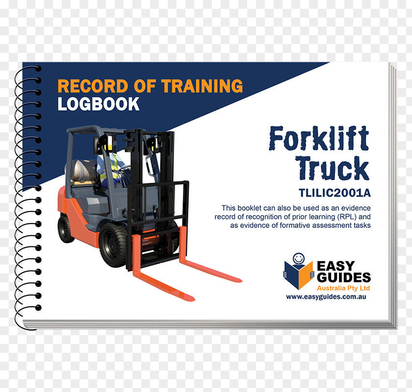 Logbook Forklift Machine Certificat D'aptitude à La Conduite En Sécurité Driver's License PNG