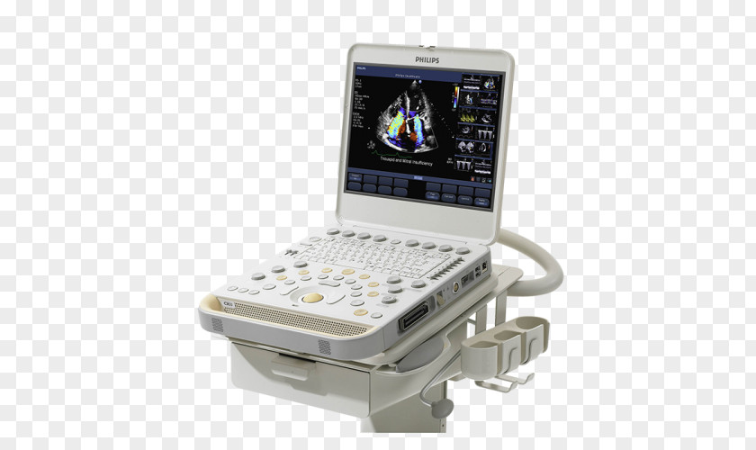 Portable Ultrasound Philips Ultrasonography Medical Equipment PNG