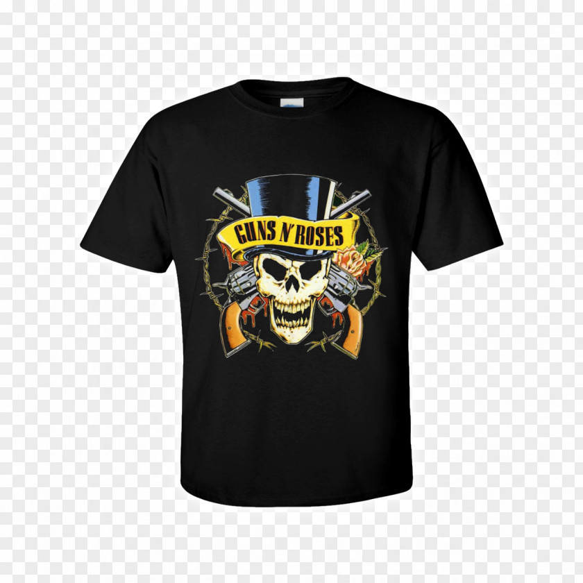 T-shirt Guns N' Roses Concert Top PNG