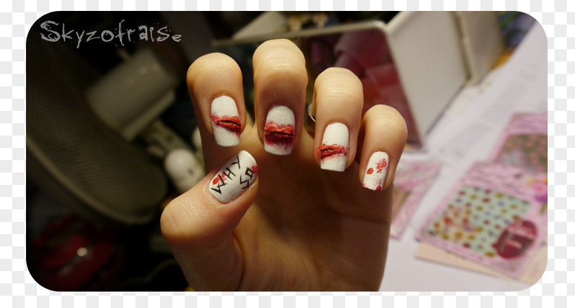 Why So Serious Nail Polish Manicure PNG