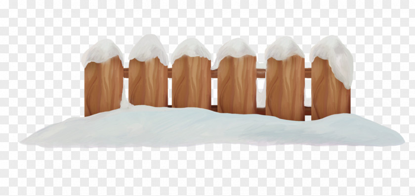 Winter Fence Snow PNG