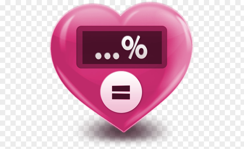 Android Love Test Calculator Tester Deluxe Machine PNG