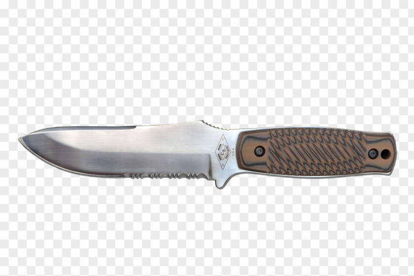 Hyena Bowie Knife Serrated Blade Hunting & Survival Knives PNG