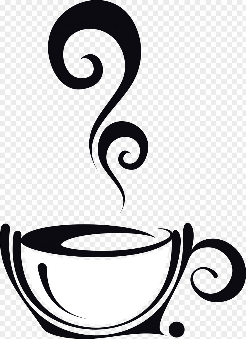Steaming Coffee Cup Cafe Clip Art PNG