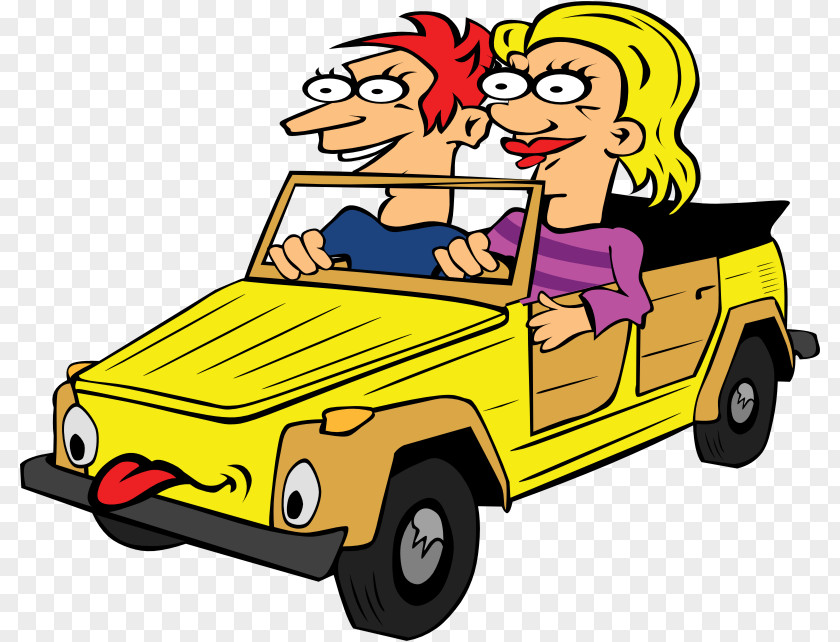 Driving School Cartoon Clip Art PNG