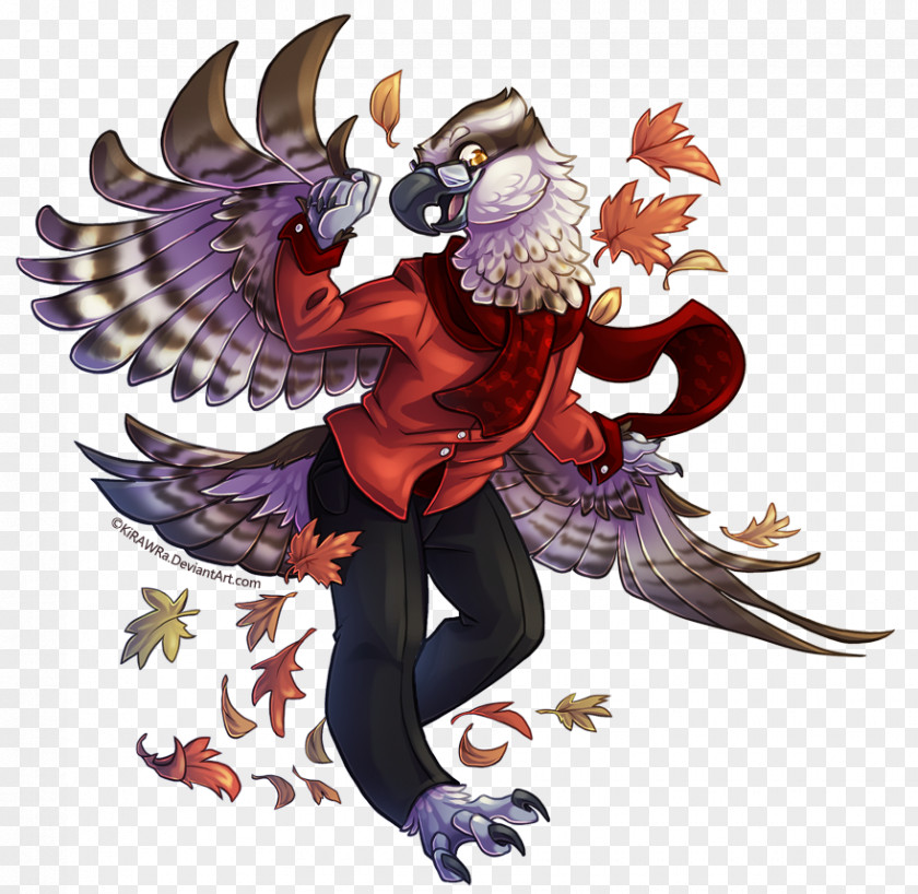 Falling Feathers Cartoon Legendary Creature PNG