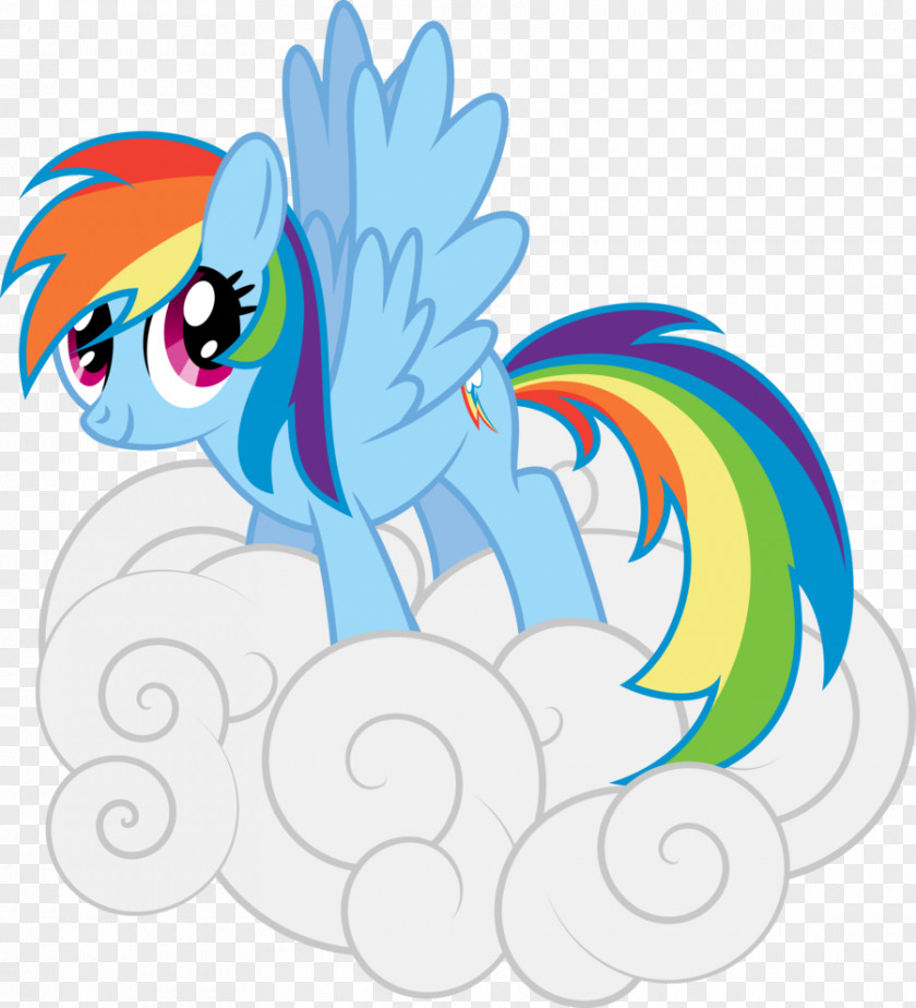 My Little Pony Rainbow Dash Cloud PNG