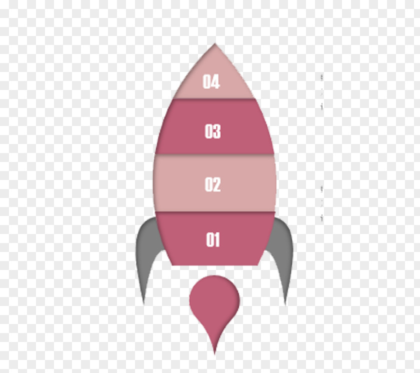 Purple Rocket PNG