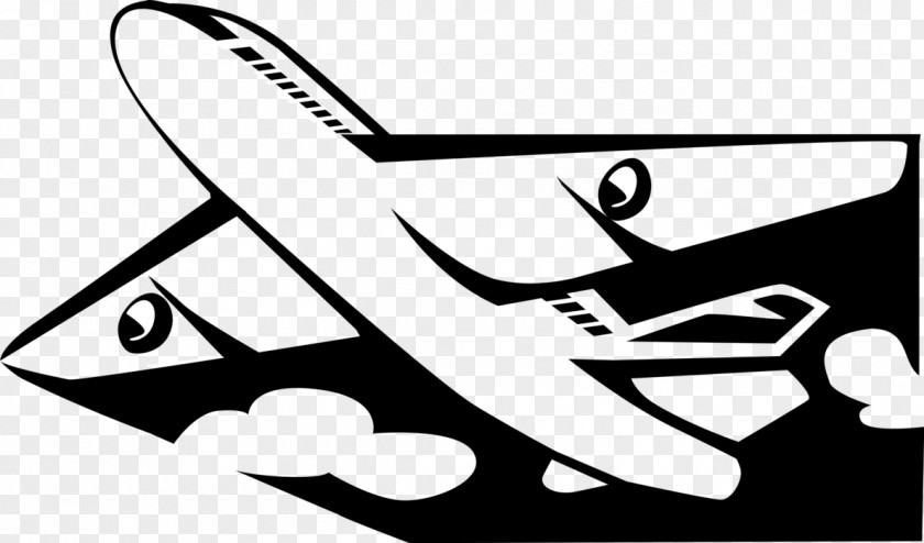 Airplane Jet Aircraft Clip Art Airliner PNG