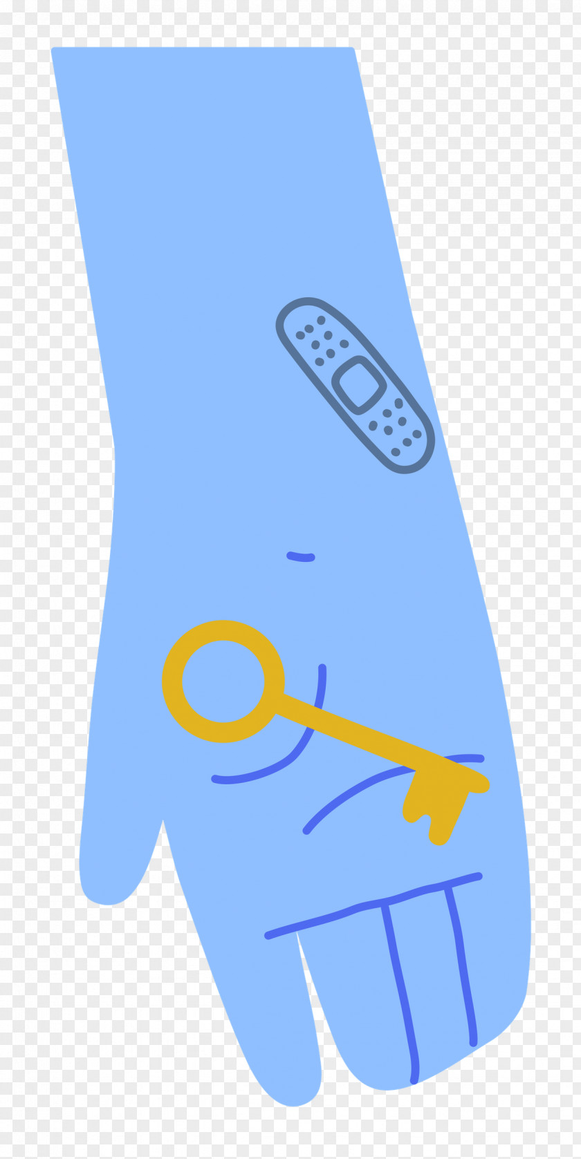 Hand Giving Key PNG