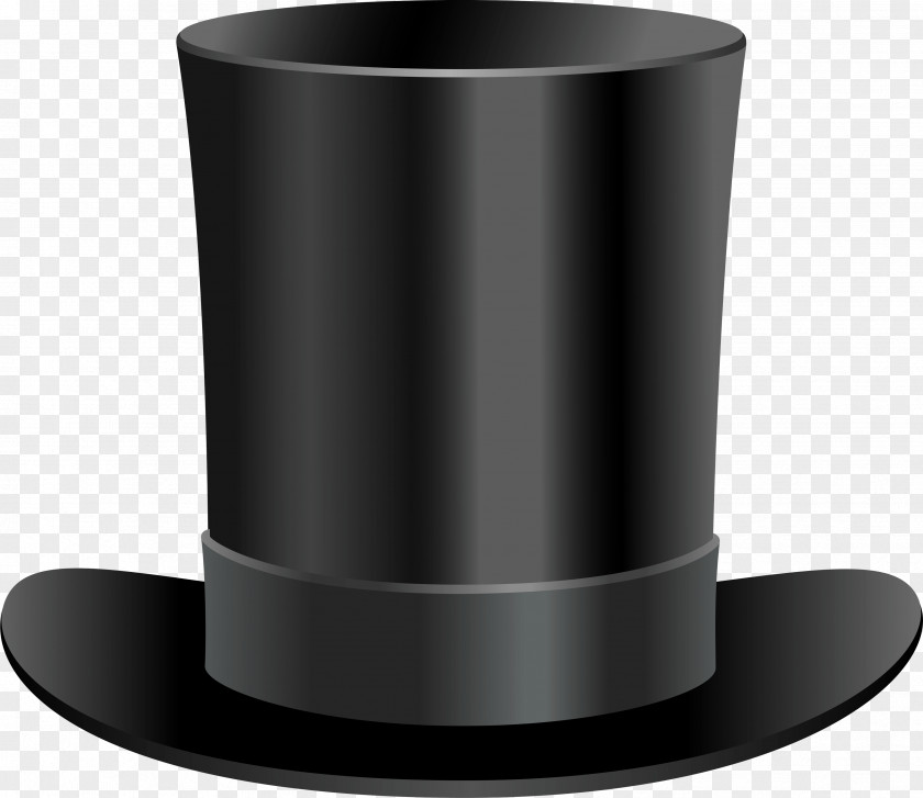 Hat Image Top Black Coat PNG