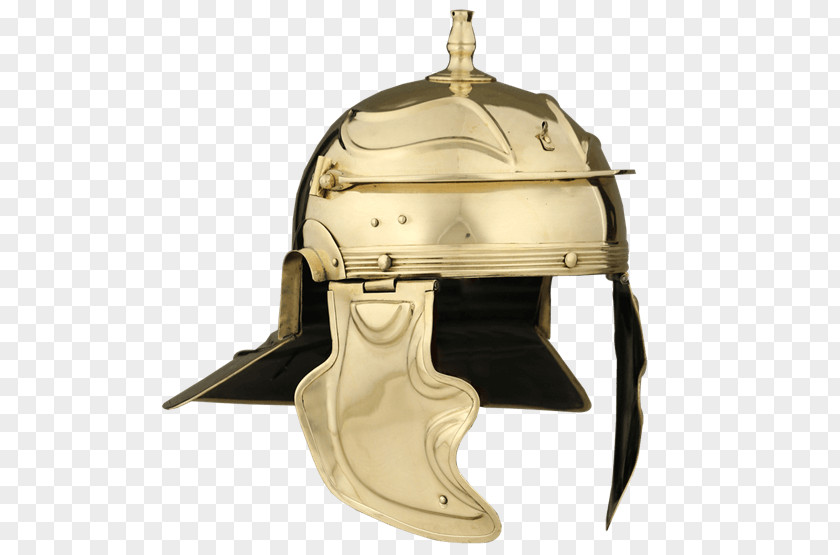 Roman Helmet Imperial Galea Late Ridge Gladiator PNG