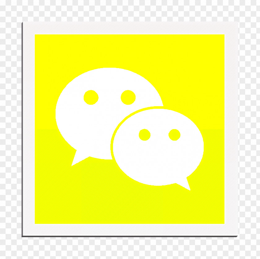 Smile Cartoon Wechat Icon PNG