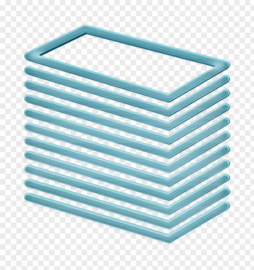 Stationery Icon Stacked Print Products Business PNG