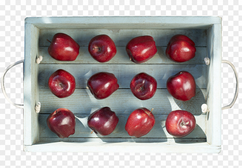 A Box Of Apples Apple Fruit Auglis Salak PNG