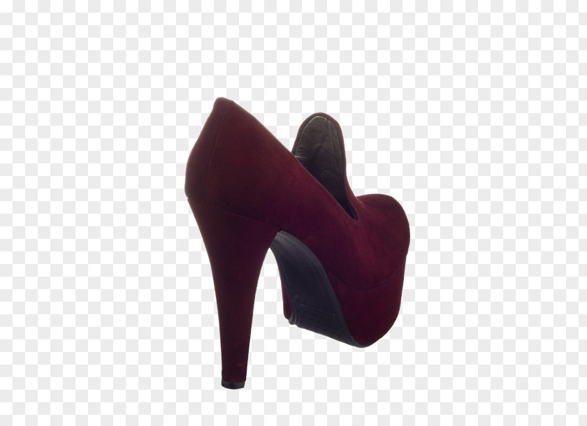 Design High-heeled Shoe Suede PNG