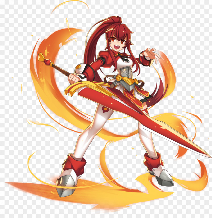 Elsword Elesis Character Signum Art PNG