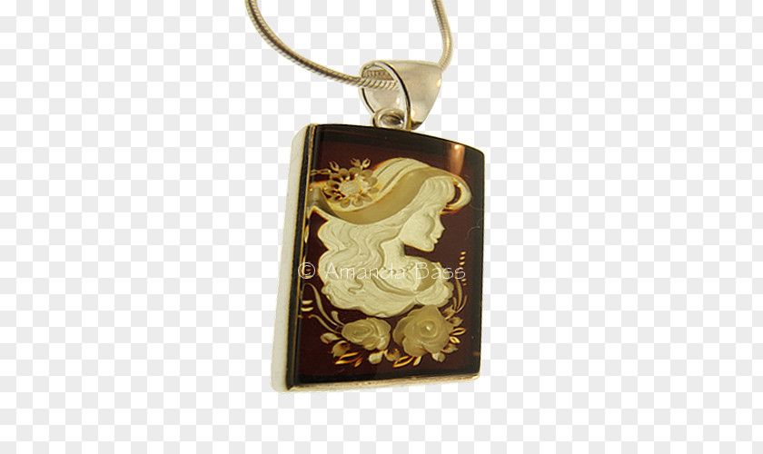 Gold Locket Silver Rectangle PNG