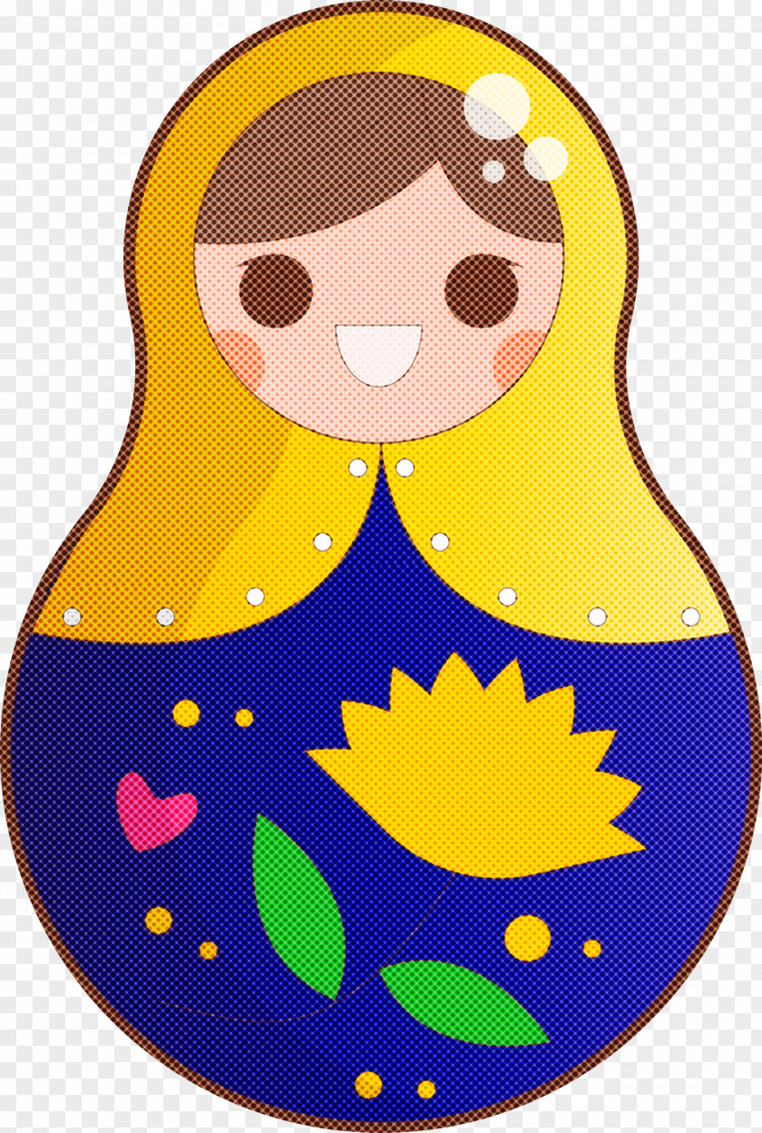 Colorful Russian Doll PNG