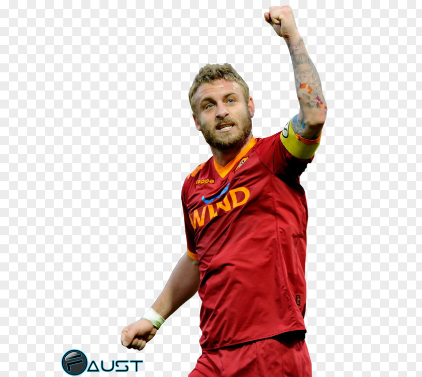 Daniele De Rossi A.S. Roma Soccer Player Tattoo Football PNG