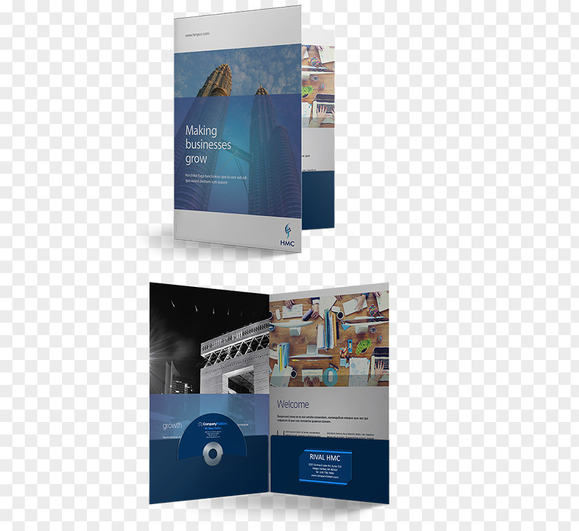 Promotional Advertising Creative Three-dimensional Brand Company Brochure PNG