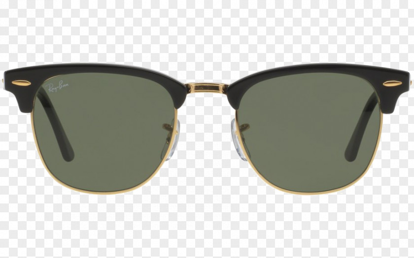 Ray Ban Ray-Ban Clubmaster Classic Sunglasses Blaze PNG