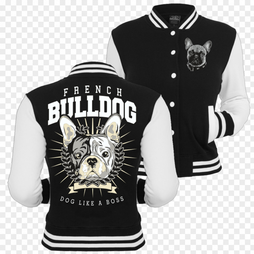 T-shirt French Bulldog White Jacket PNG