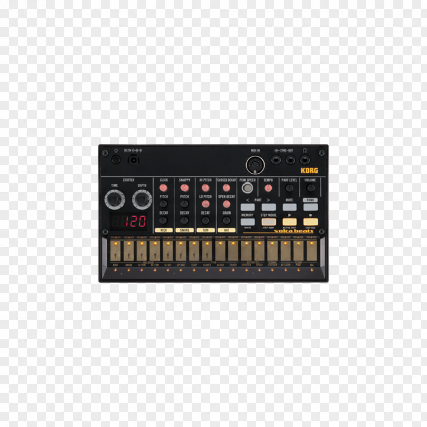 Drums Drum Machine Sound Synthesizers Analog Synthesizer MIDI Korg PNG