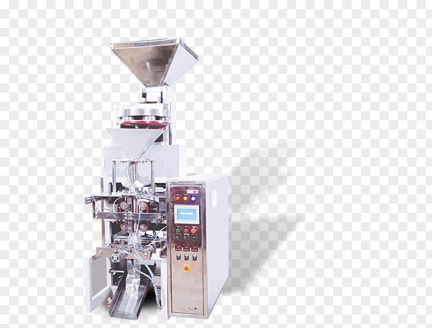Namkeen Vertical Form Fill Sealing Machine Plastic Packaging And Labeling Manufacturing PNG
