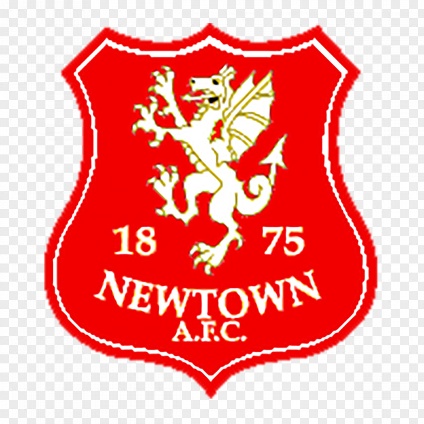 Newtown A.F.C. Logo Christmas Ornament Font PNG