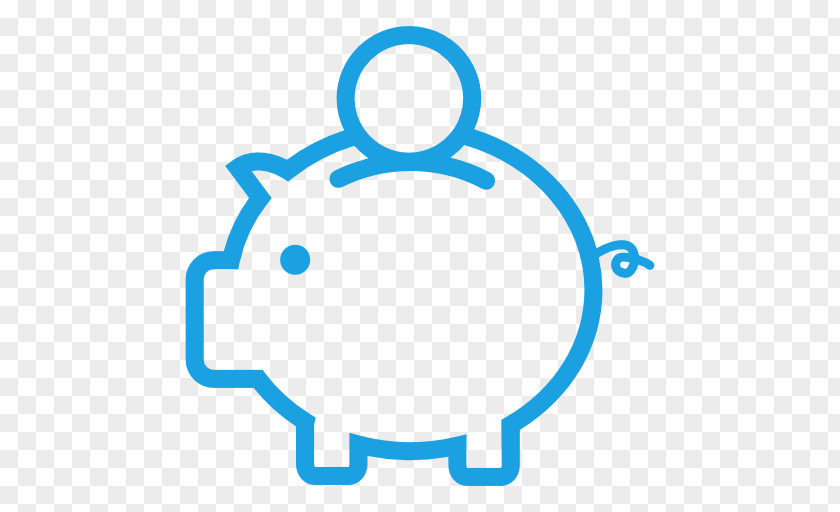 Roku Icon Piggy Bank Saving Money PNG