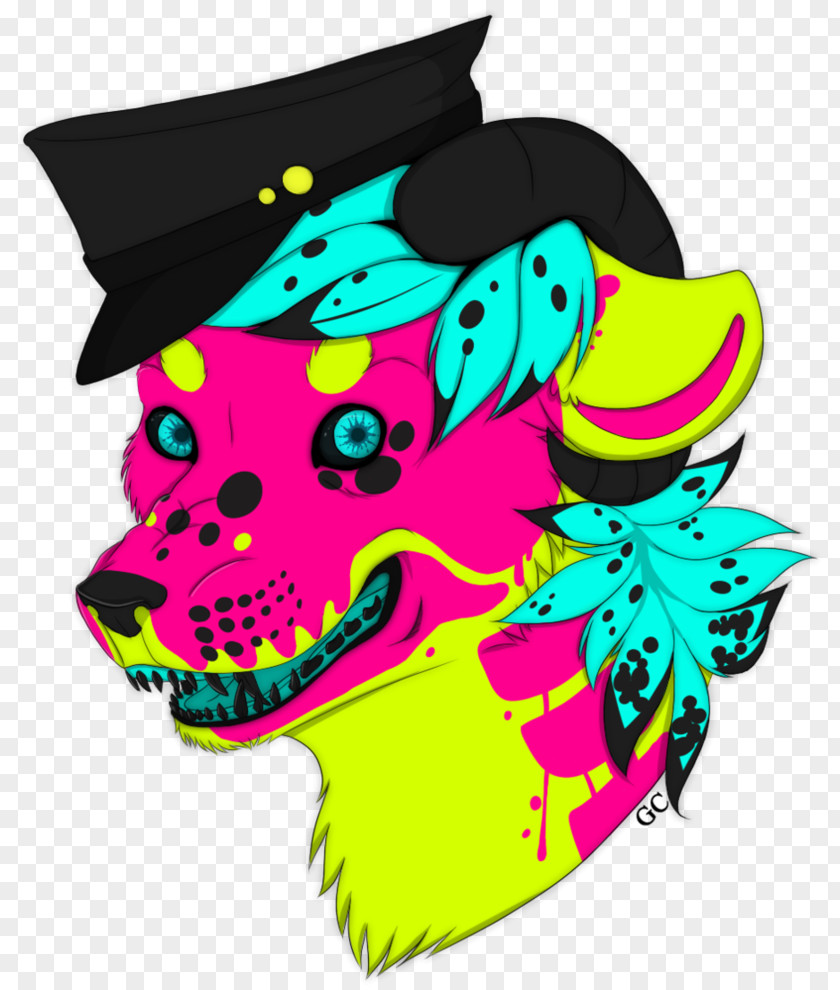Skull Headgear Character Clip Art PNG